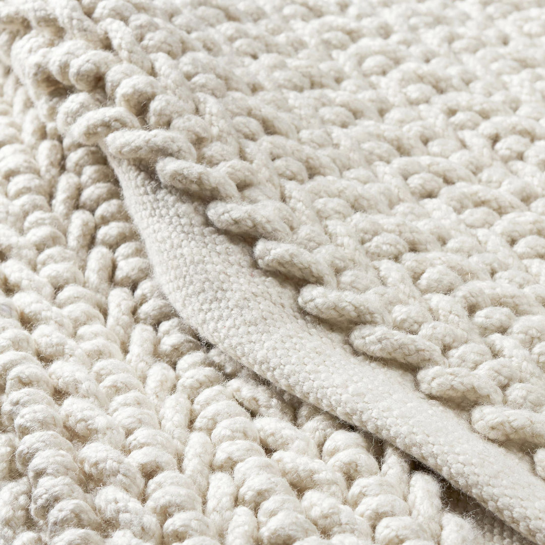 Veranda Ivory Handwoven Performance Rug Rug By Annie Selke