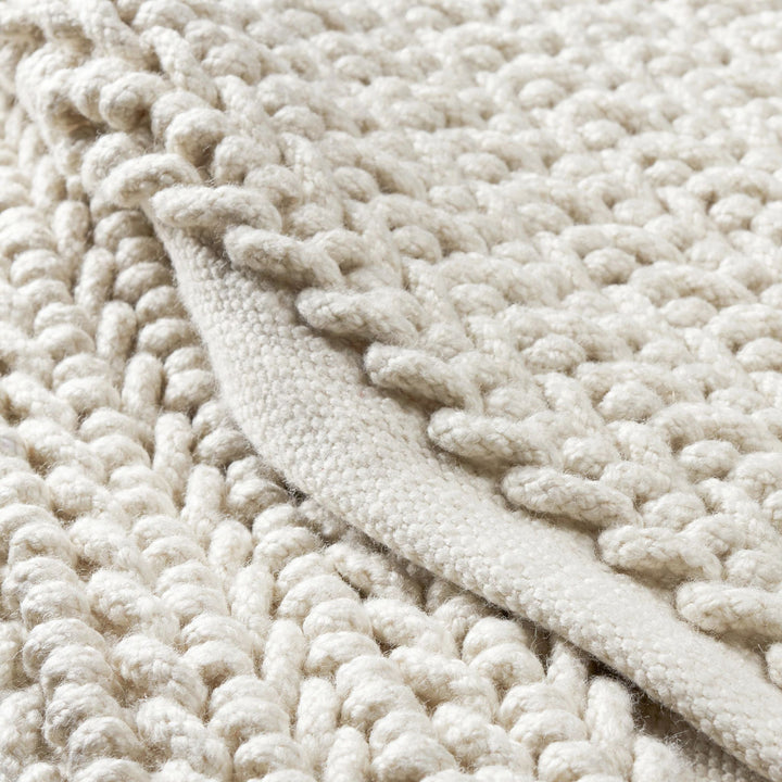 Veranda Ivory Handwoven Performance Rug Rug By Annie Selke