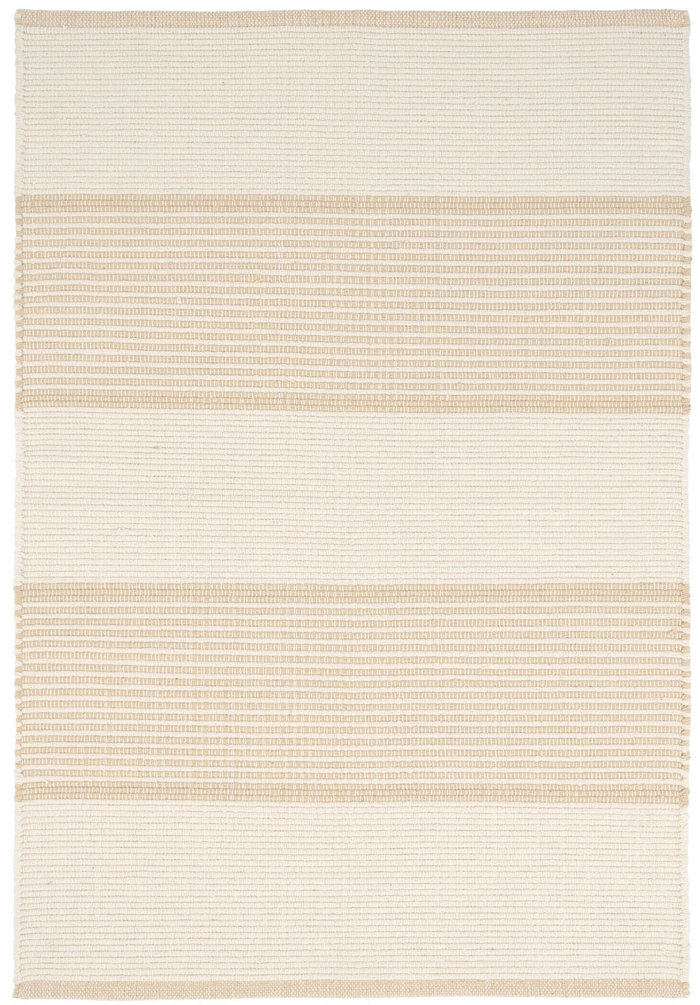 La Mirada Wheat Handwoven Cotton Rug Rug By Annie Selke