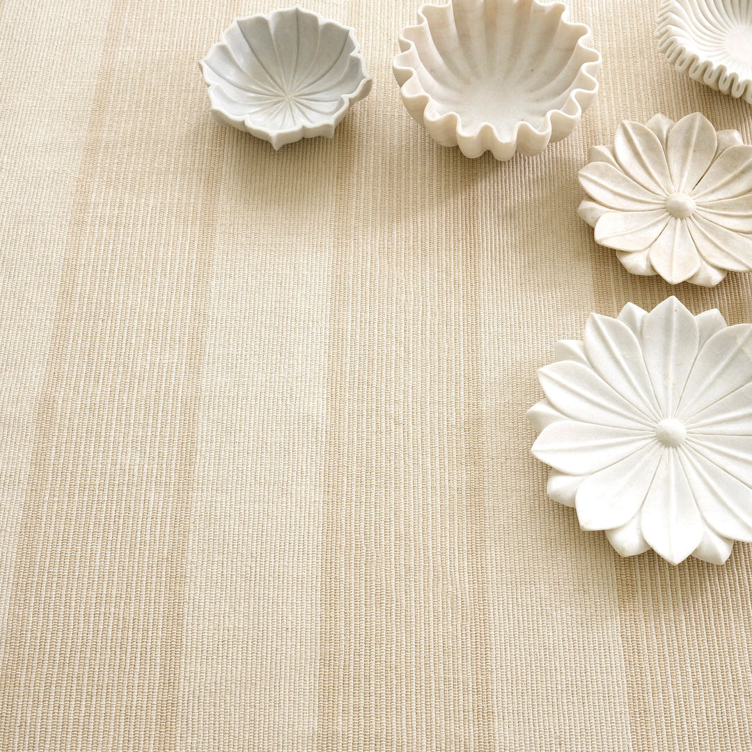 La Mirada Wheat Handwoven Cotton Rug Rug By Annie Selke