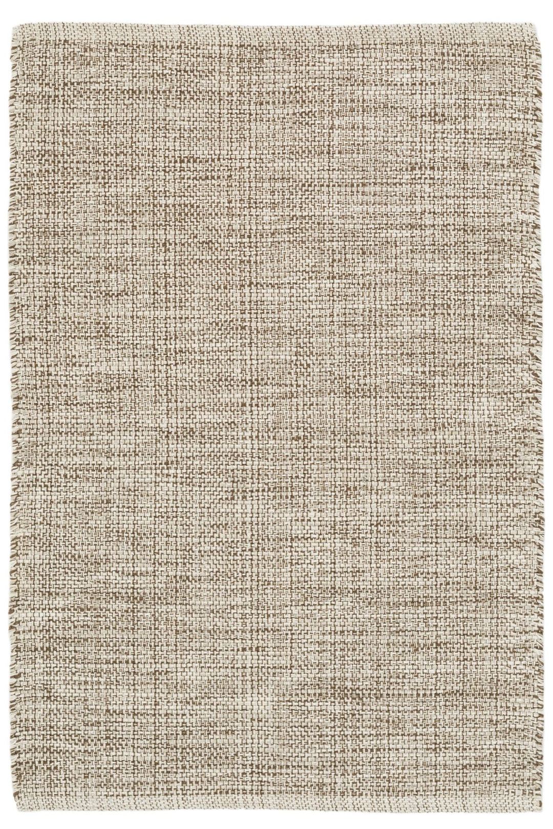 Marled Brown Handwoven Cotton Rug Rug By Annie Selke