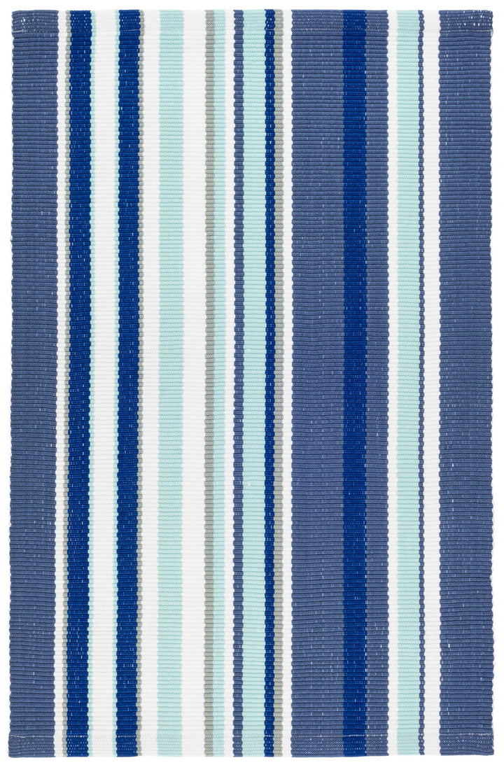 Skyler Stripe Handwoven Indoor/Outdoor Rug Rug By Annie Selke