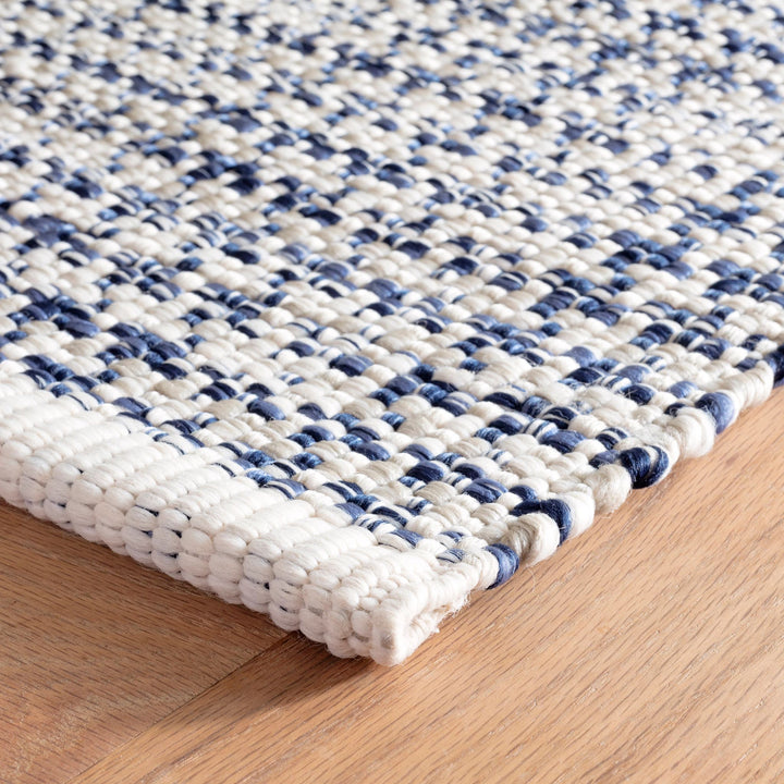 Journey Blue Handwoven Indoor/Outdoor Rug Rug By Annie Selke
