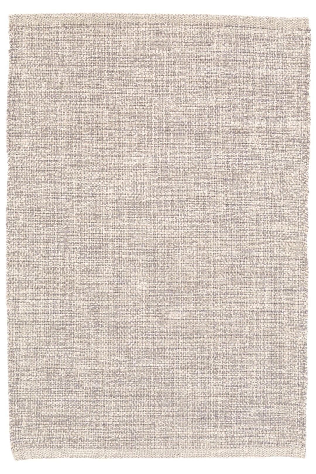 Marled Grey Handwoven Cotton Rug Rug By Annie Selke