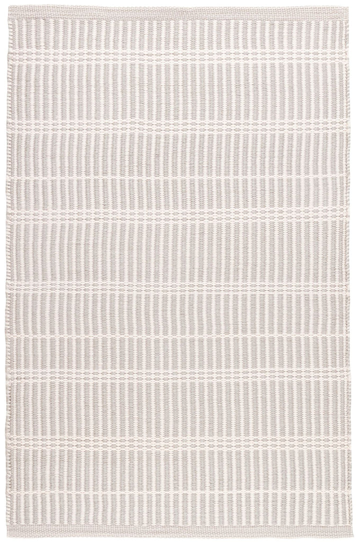 Marlo Platinum Handwoven Indoor/Outdoor Rug Rug By Annie Selke