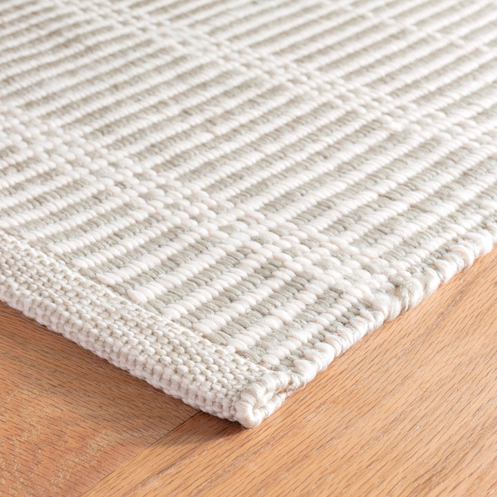 Marlo Platinum Handwoven Indoor/Outdoor Rug Rug By Annie Selke