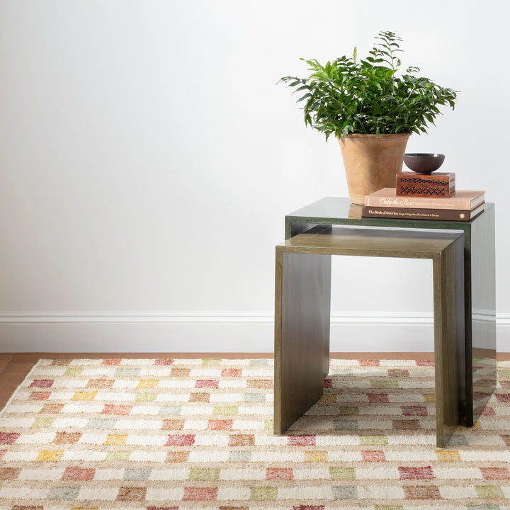 Mosaic Multi Handwoven Jute Rug Rug By Annie Selke