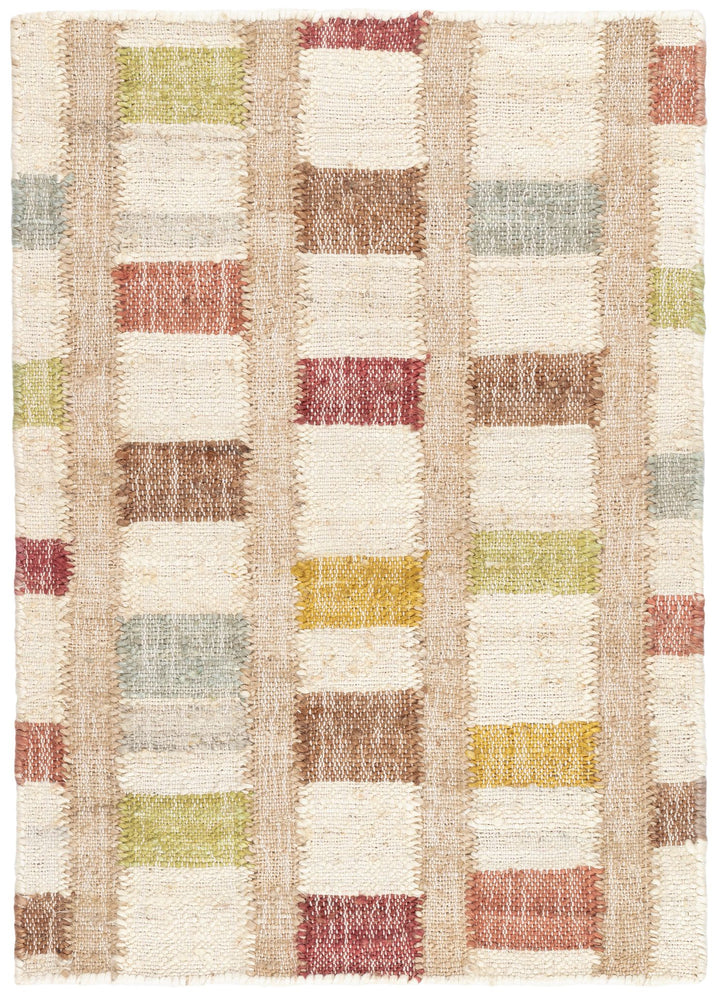 Mosaic Multi Handwoven Jute Rug Rug By Annie Selke