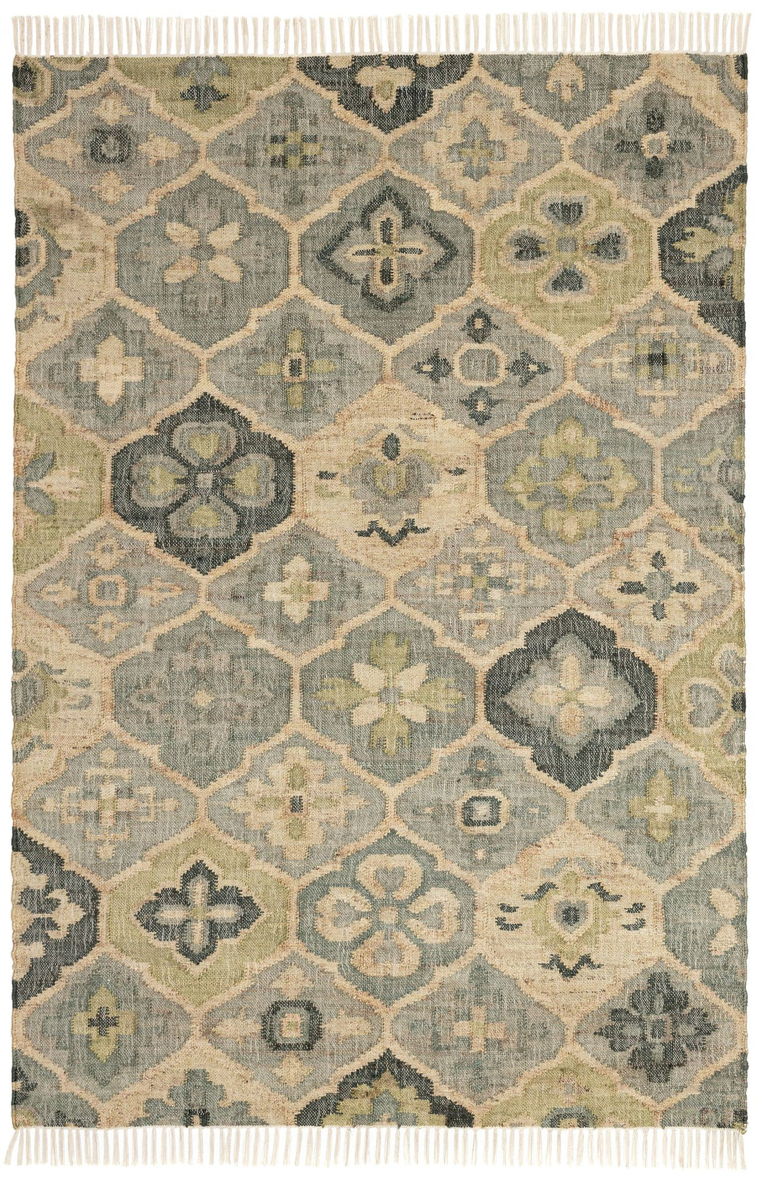 Pali Evergreen Handwoven Jute Rug Rug By Annie Selke