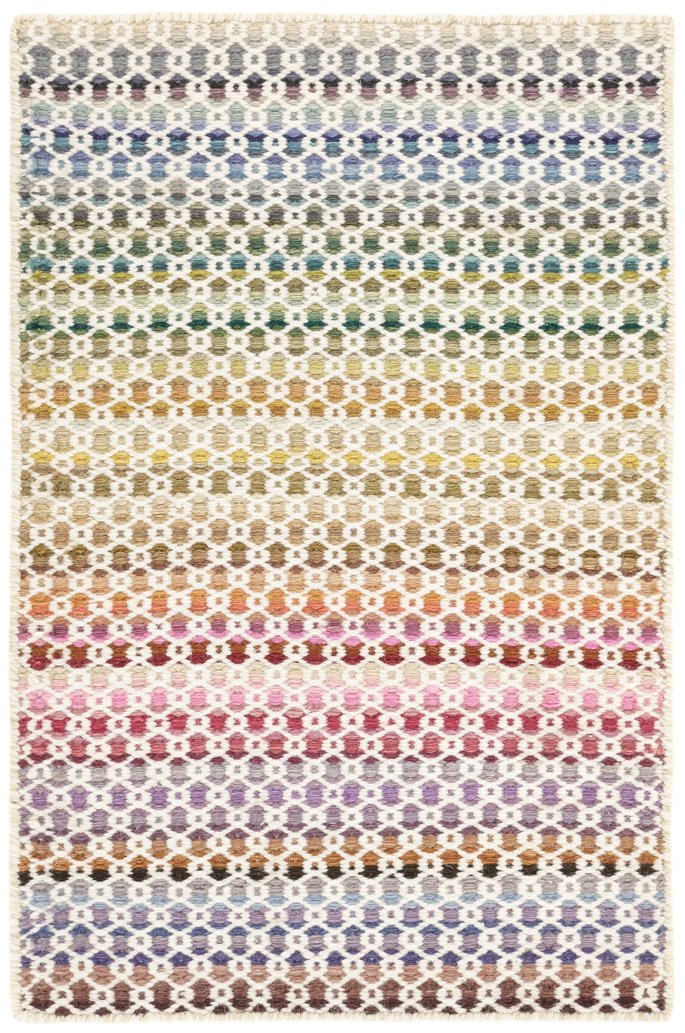 Poppy Multi Handwoven Wool Rug Rug By Annie Selke
