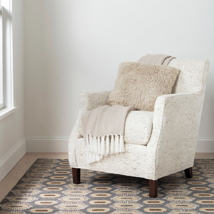 Stowe Hand Micro Hooked Wool Rug Rug By Annie Selke