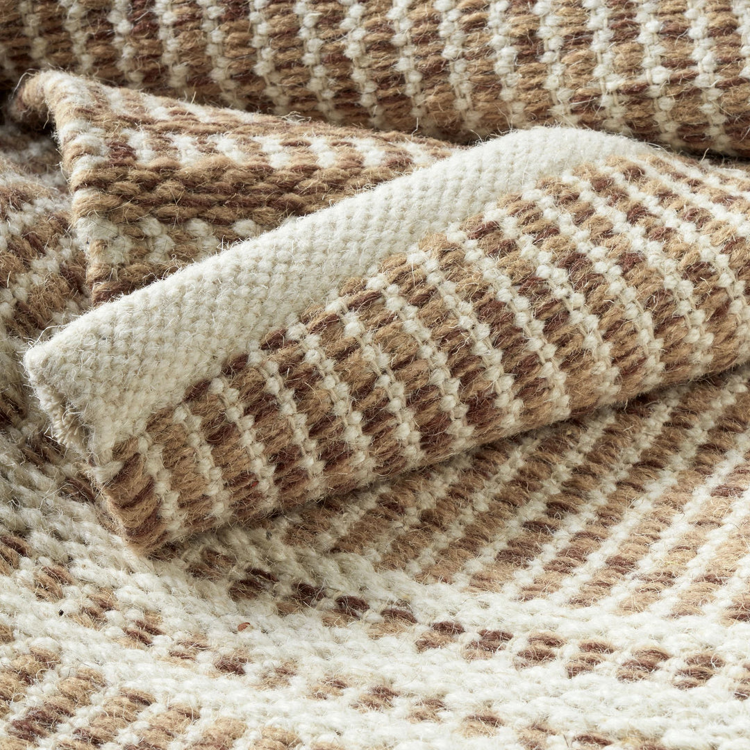 Malta Natural Handwoven Wool Rug Rug By Annie Selke