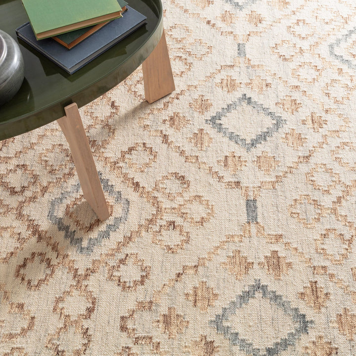 Jelly Roll Sky Handwoven Wool Rug Rug By Annie Selke