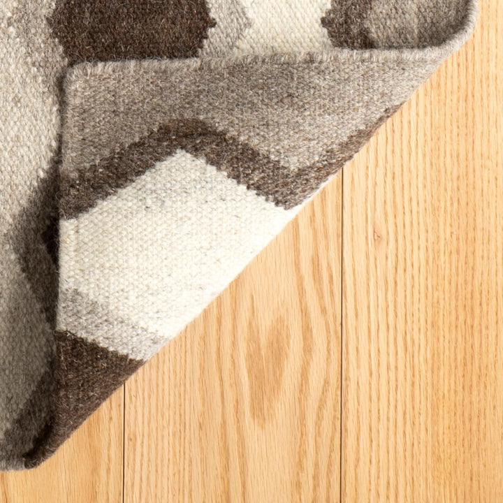 Safety Net Neutral Handwoven Wool Rug Rug By Annie Selke