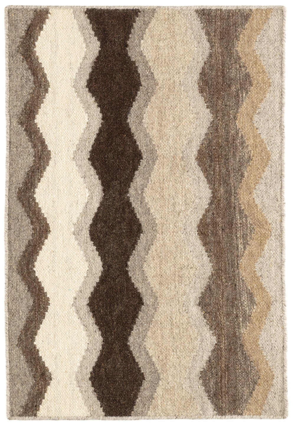 Safety Net Neutral Handwoven Wool Rug Rug By Annie Selke