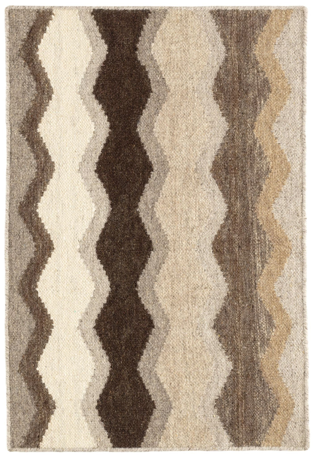 Safety Net Neutral Handwoven Wool Rug Rug By Annie Selke