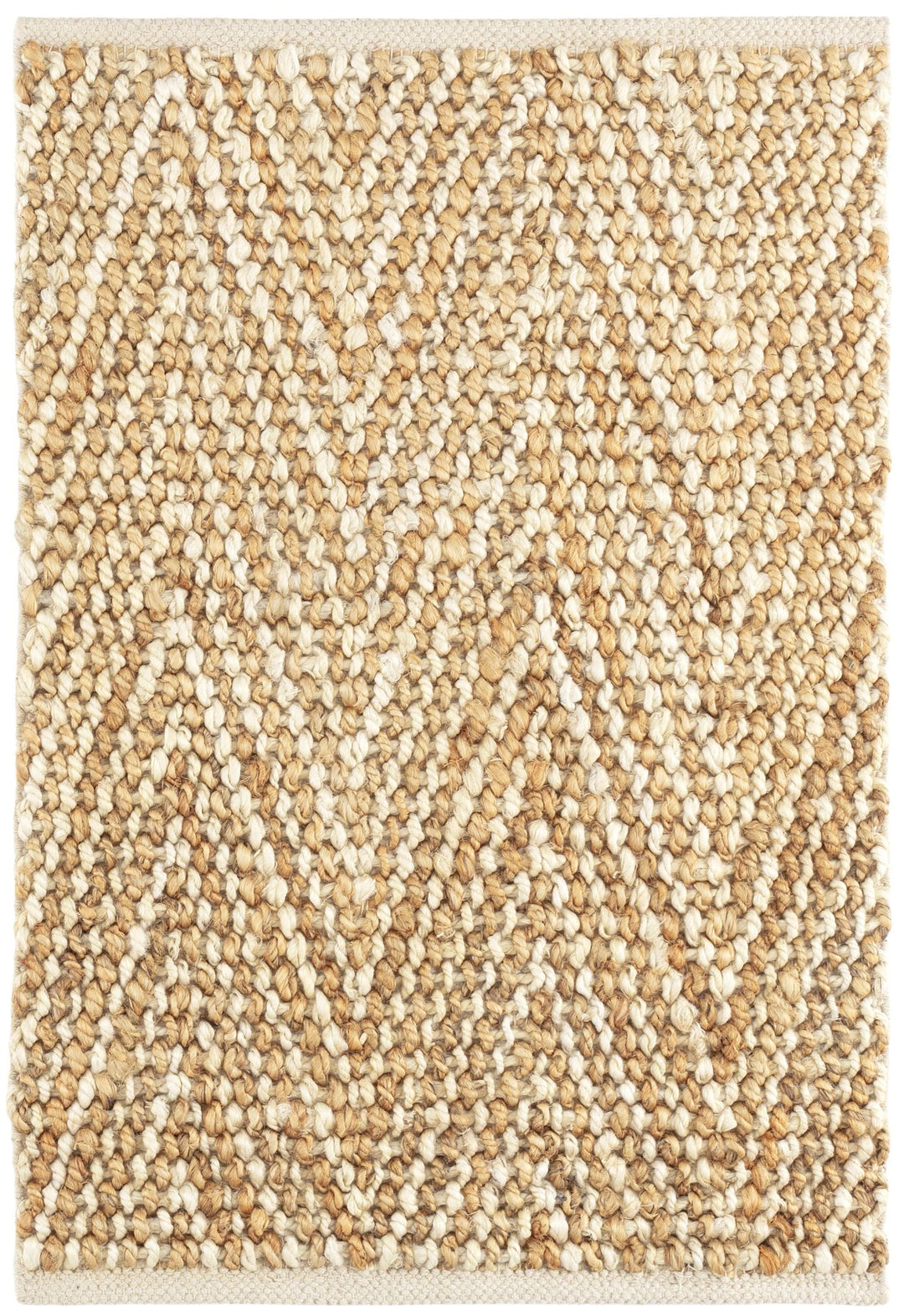 Meghan Ivory/Natural Handwoven Jute Rug Rug By Annie Selke