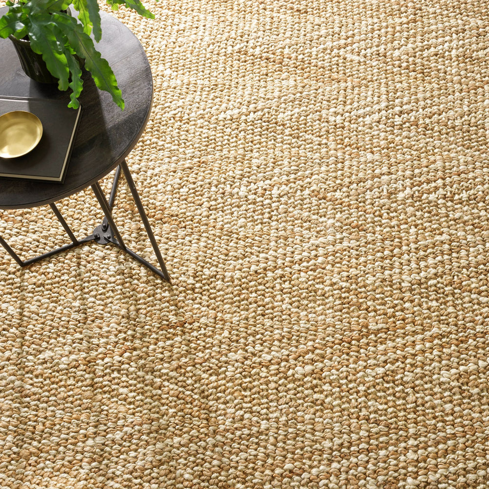 Meghan Ivory/Natural Handwoven Jute Rug Rug By Annie Selke