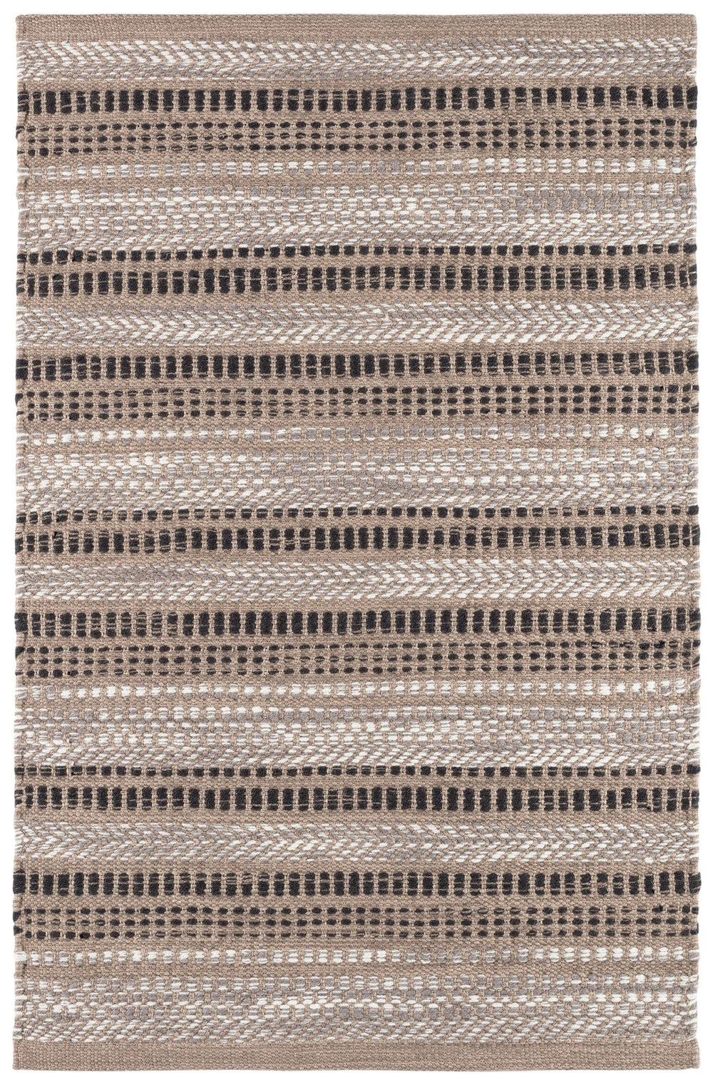 Sooner Than Later Neutral Handwoven Indoor/Outdoor Rug Rug By Annie Selke