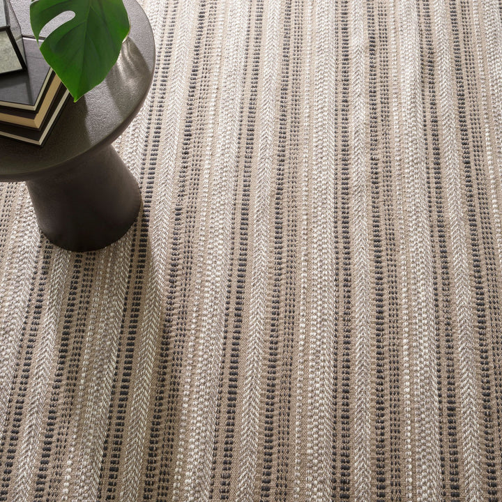 Sooner Than Later Neutral Handwoven Indoor/Outdoor Rug Rug By Annie Selke
