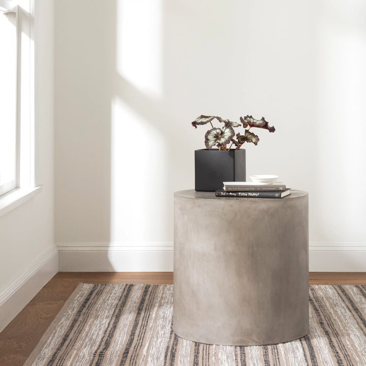 Sooner Than Later Neutral Handwoven Indoor/Outdoor Rug Rug By Annie Selke