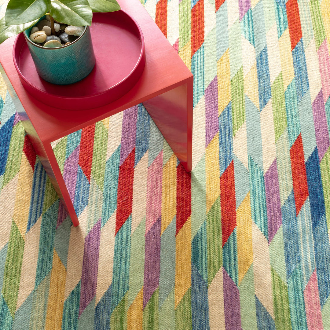 Hotline Multi Handwoven Wool Rug Rug By Annie Selke