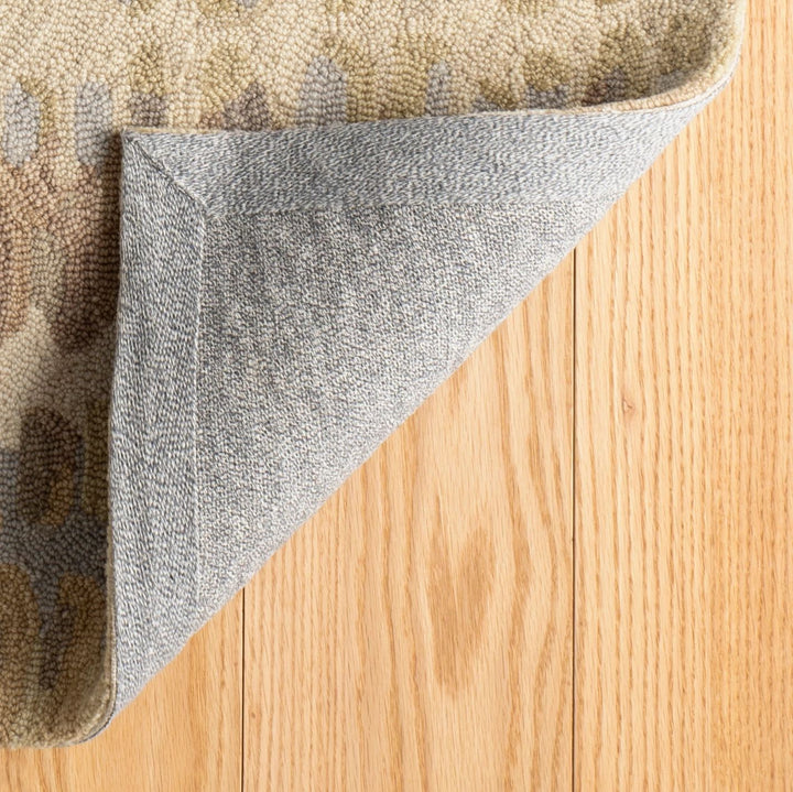 Paint Chip Natural Hand Micro Hooked Wool Rug Rug By Annie Selke