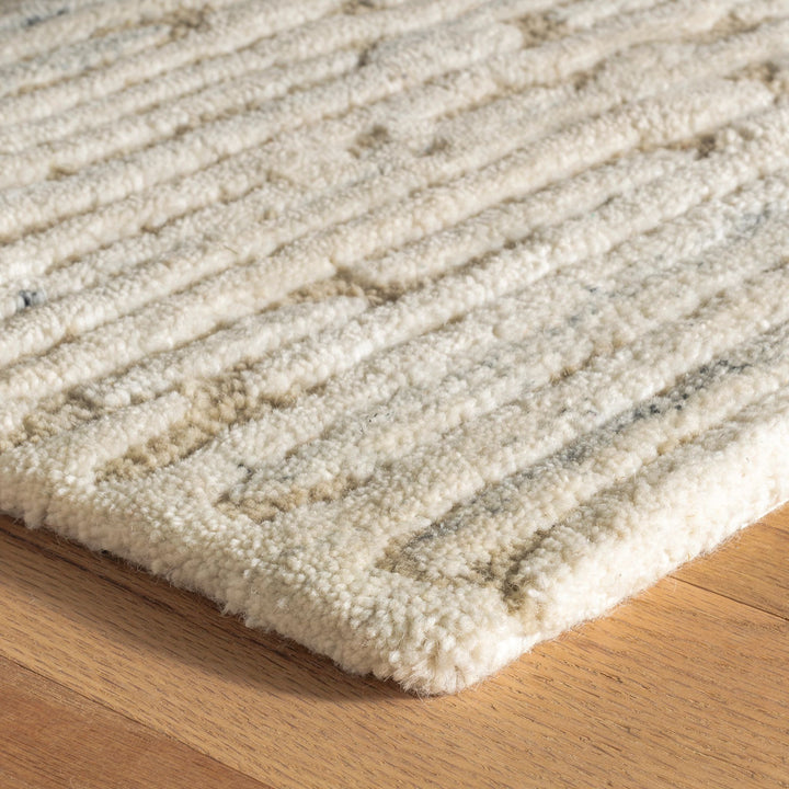 Malone Oatmeal Hand Tufted Wool Rug Rug By Annie Selke