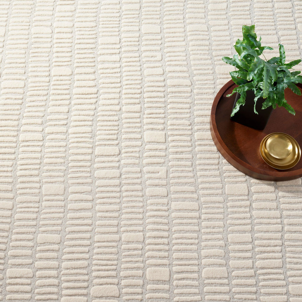 Roark Ivory Hand Tufted Wool Rug Rug By Annie Selke