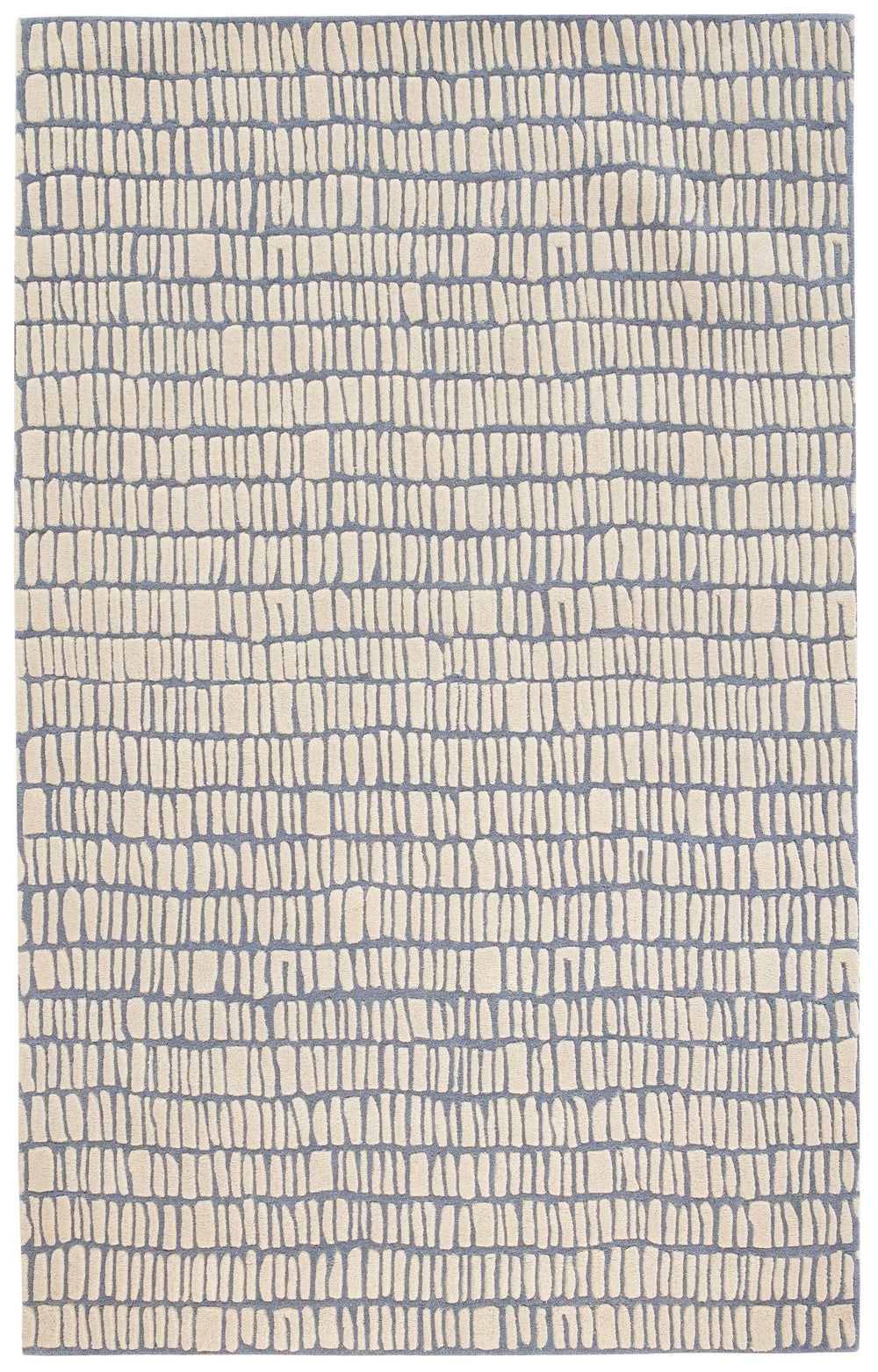 Roark Pewter Blue Hand Tufted Wool Rug Rug By Annie Selke
