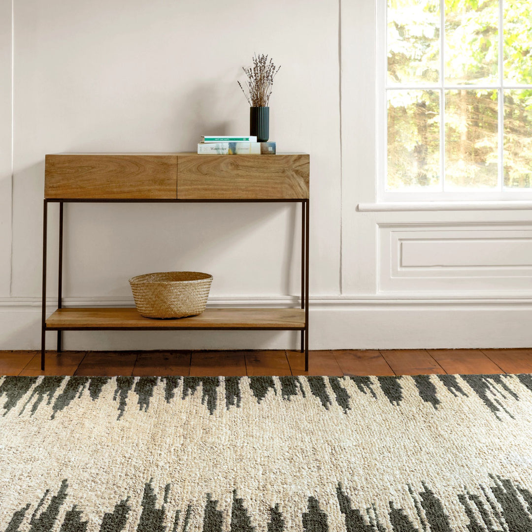 Moss Metal Handwoven Jute Rug Rug By Annie Selke