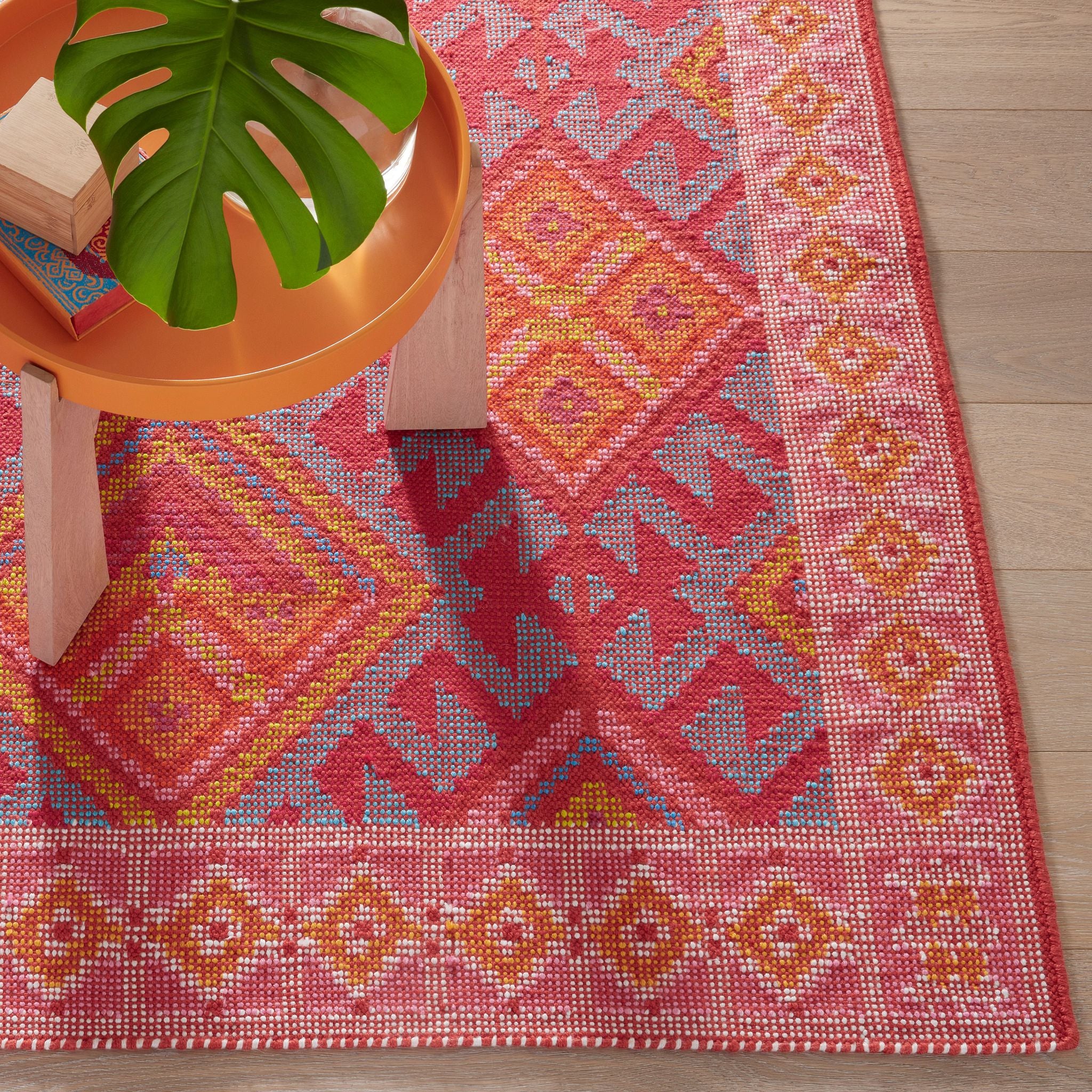 Valencia Kilim Spice Handwoven Indoor/Outdoor Rug – Latest Bedding
