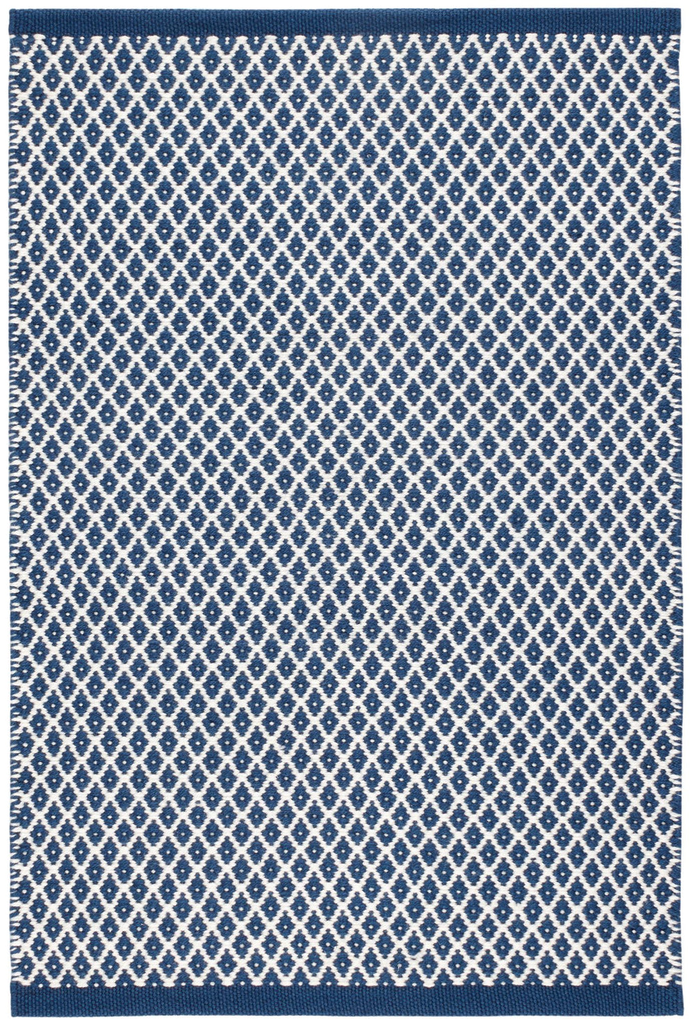 Mainsail Navy Handwoven Indoor/Outdoor Rug Rug By Annie Selke