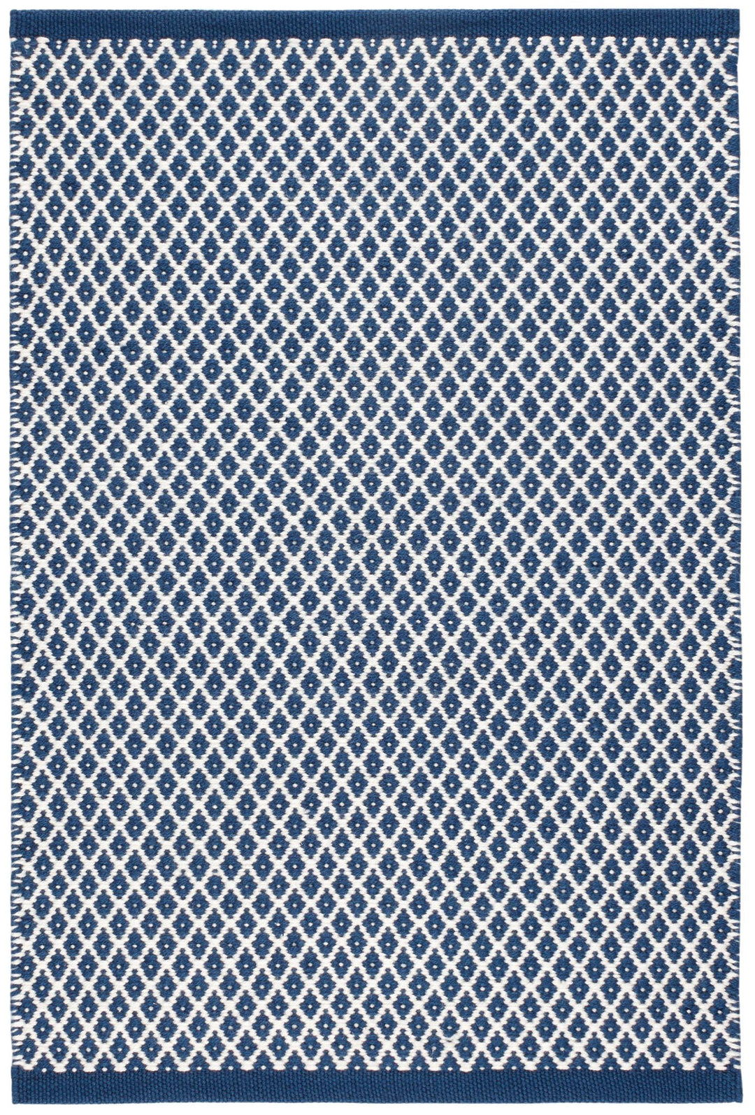 Mainsail Navy Handwoven Indoor/Outdoor Rug Rug By Annie Selke