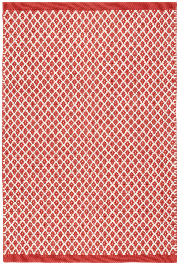 Mainsail Red Handwoven Indoor/Outdoor Rug Rug By Annie Selke