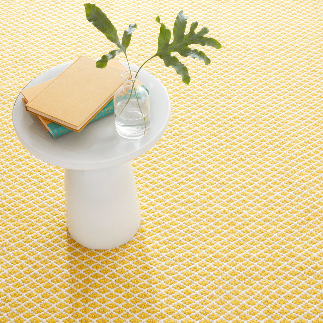Mainsail Yellow Handwoven Indoor/Outdoor Rug Rug By Annie Selke