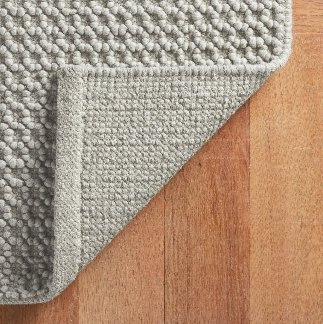 Hooper Grey Handwoven Wool Rug Rug By Annie Selke
