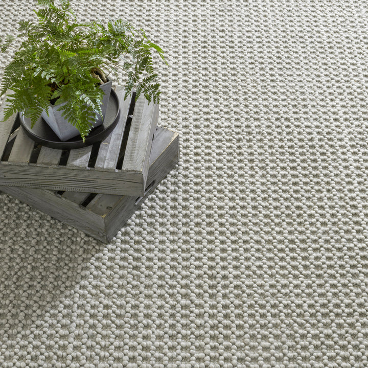 Hooper Grey Handwoven Wool Rug Rug By Annie Selke