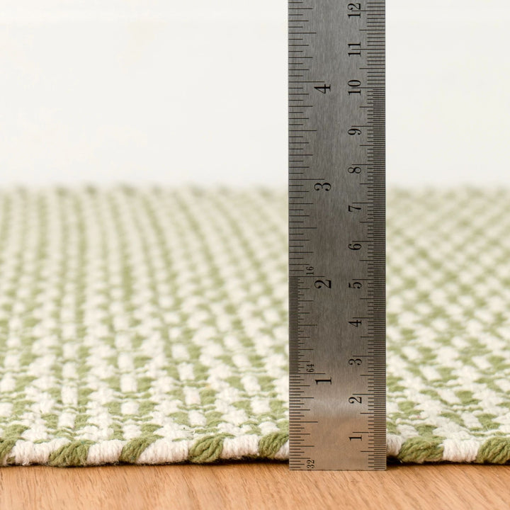 Miss Muffet Olive Handwoven Cotton Rug Rug By Annie Selke