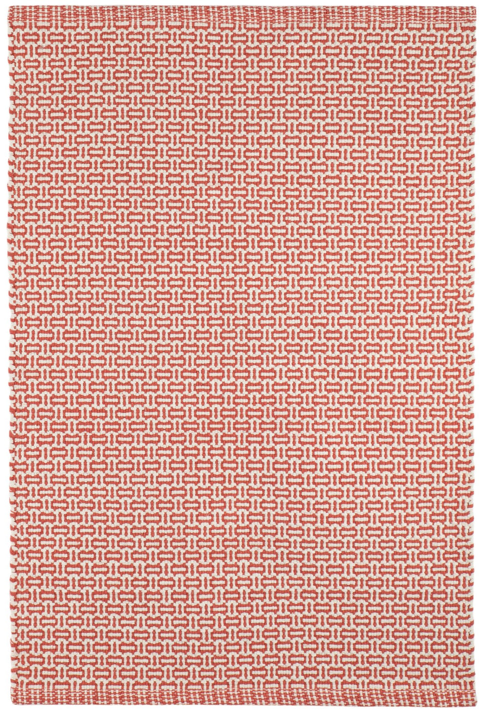 Miss Muffet Paprika Handwoven Cotton Rug Rug By Annie Selke
