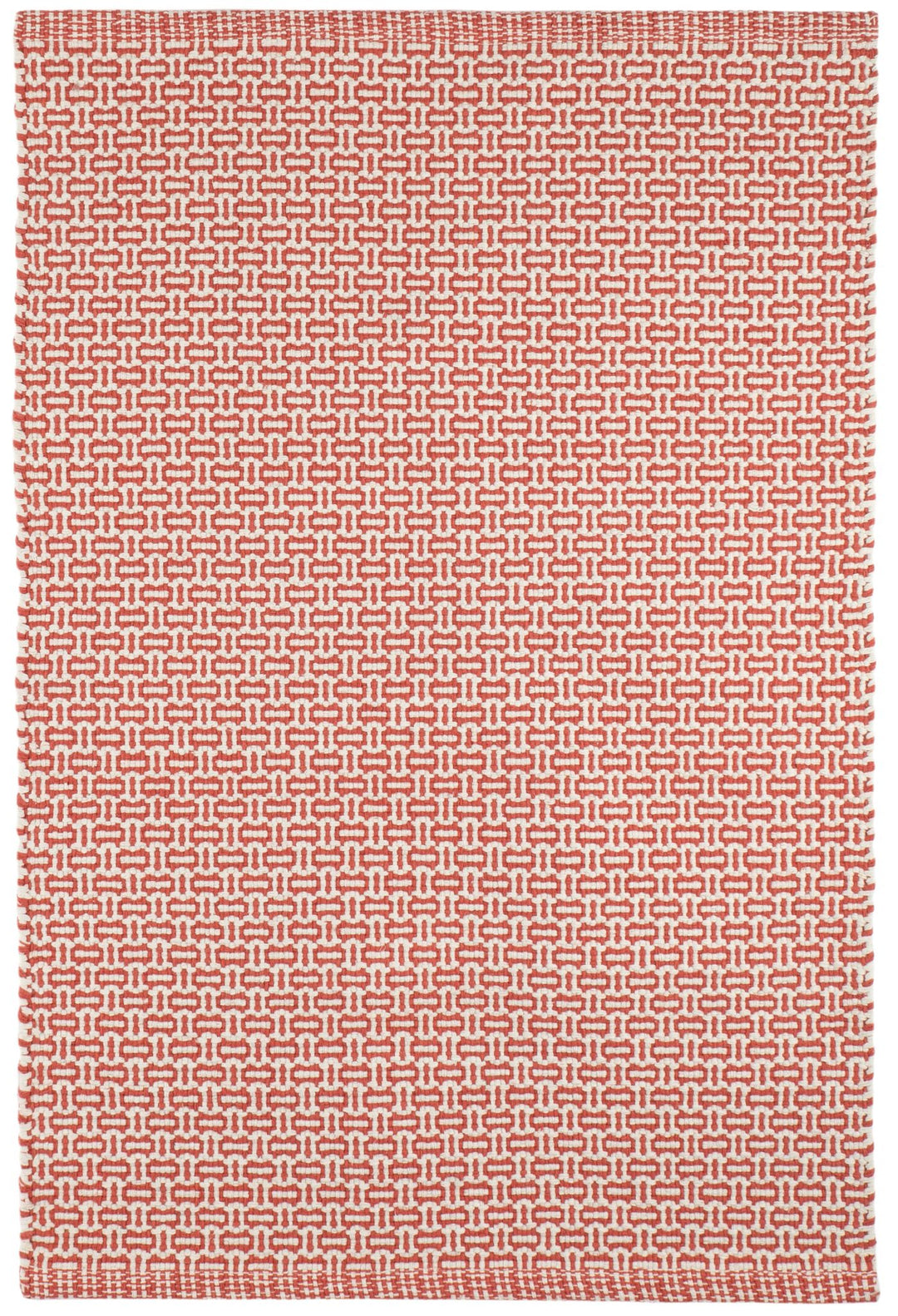 Miss Muffet Paprika Handwoven Cotton Rug Rug By Annie Selke