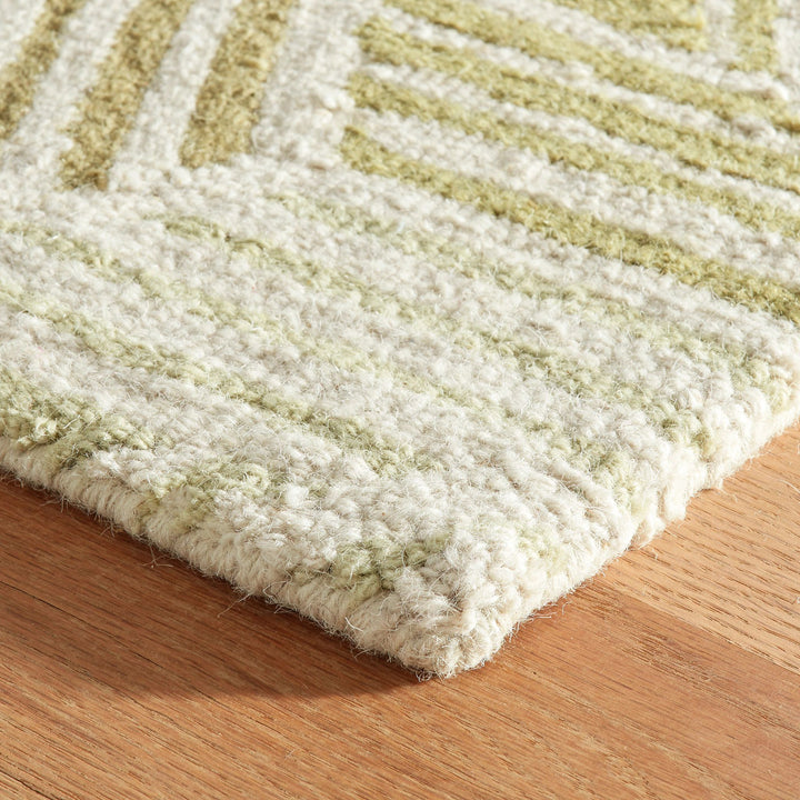Karari Moss Hand Hooked Wool Rug Rug By Annie Selke