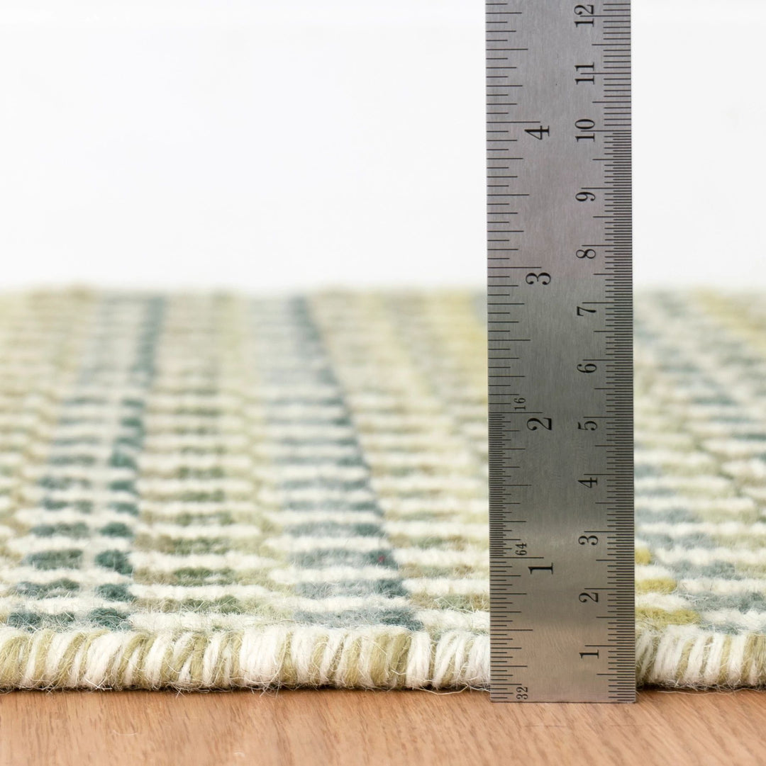 Poppy Moss Handwoven Wool Rug Rug By Annie Selke