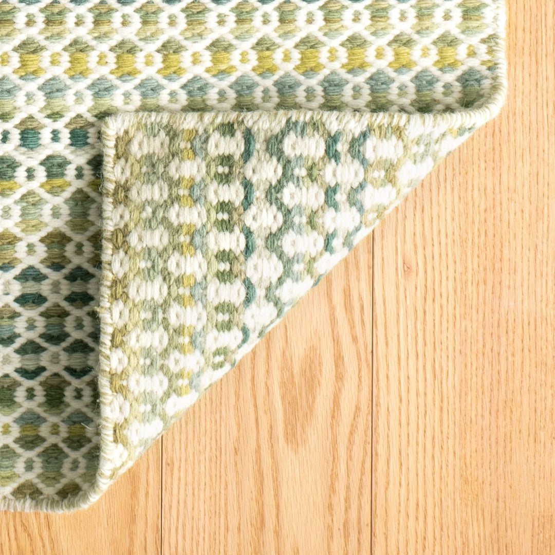 Poppy Moss Handwoven Wool Rug Rug By Annie Selke