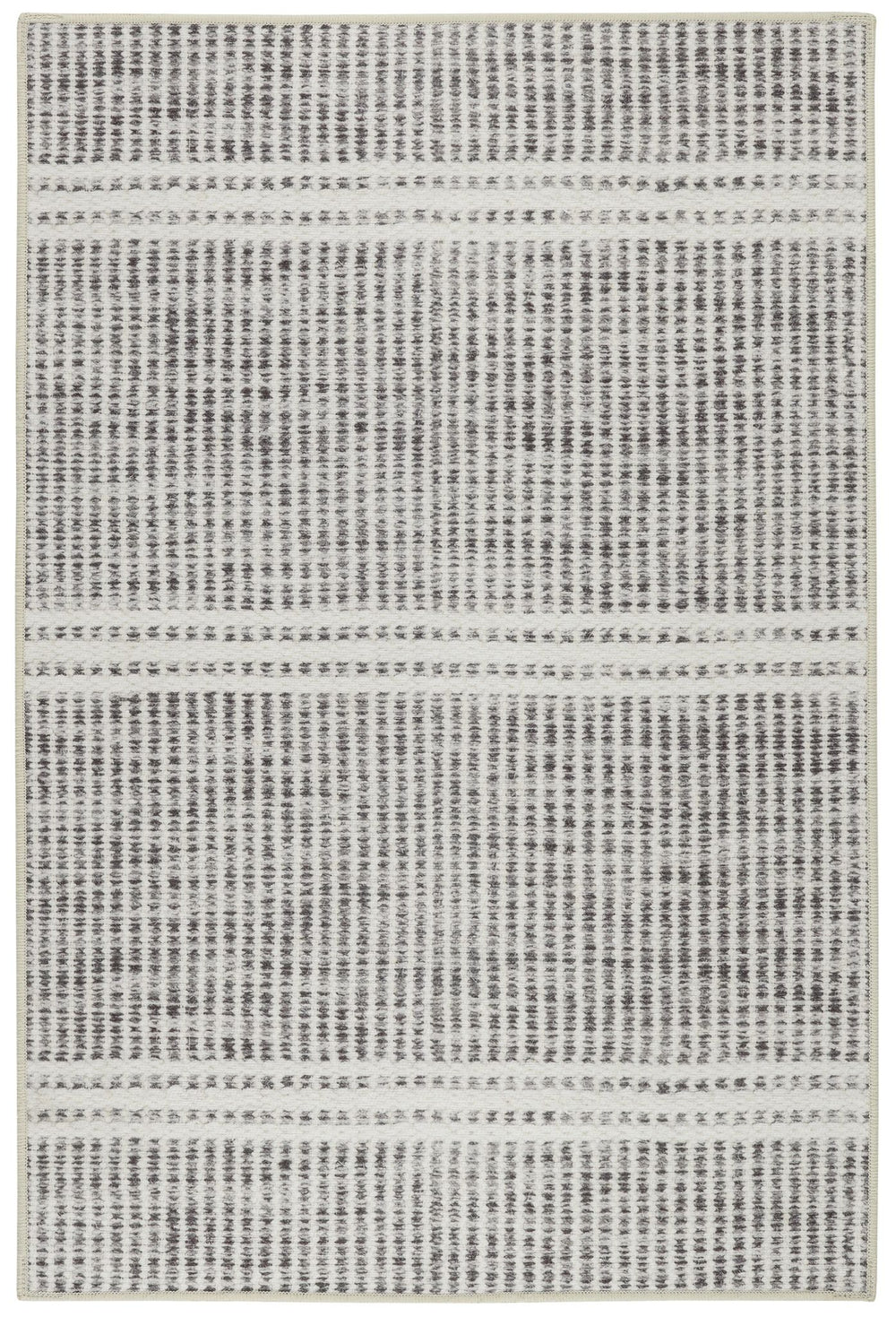 Malta Grey Machine Washable Rug Rug By Annie Selke