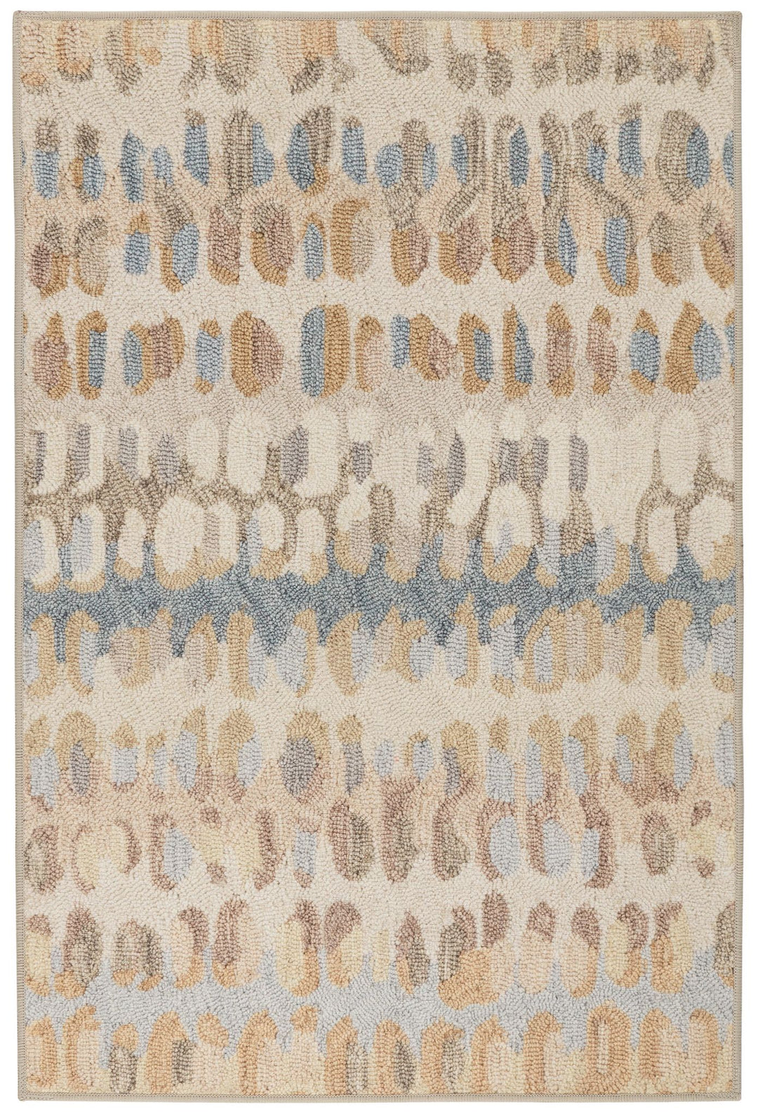 Paint Chip Natural Machine Washable Rug Rug By Annie Selke