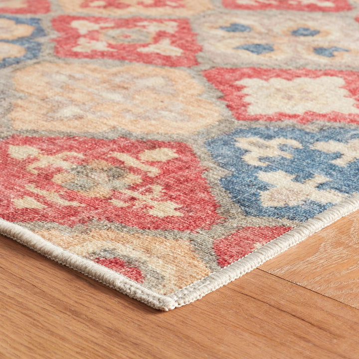 Pali Multi Machine Washable Rug Rug By Annie Selke