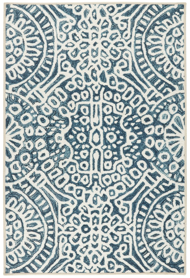 Temple Ink Machine Washable Rug Rug By Annie Selke