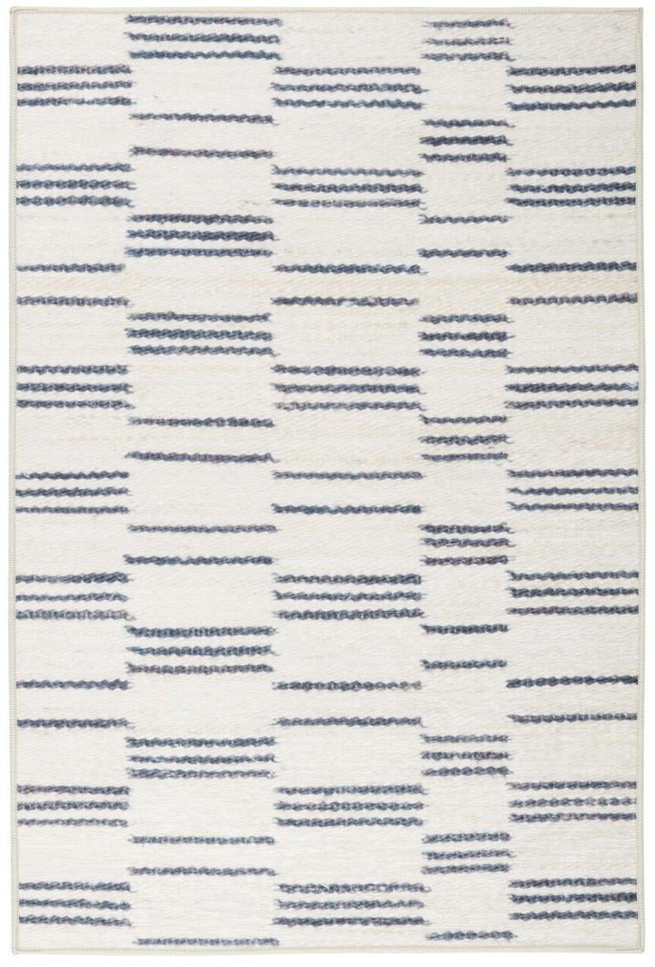 Leni Oatmeal Machine Washable Rug Rug By Annie Selke
