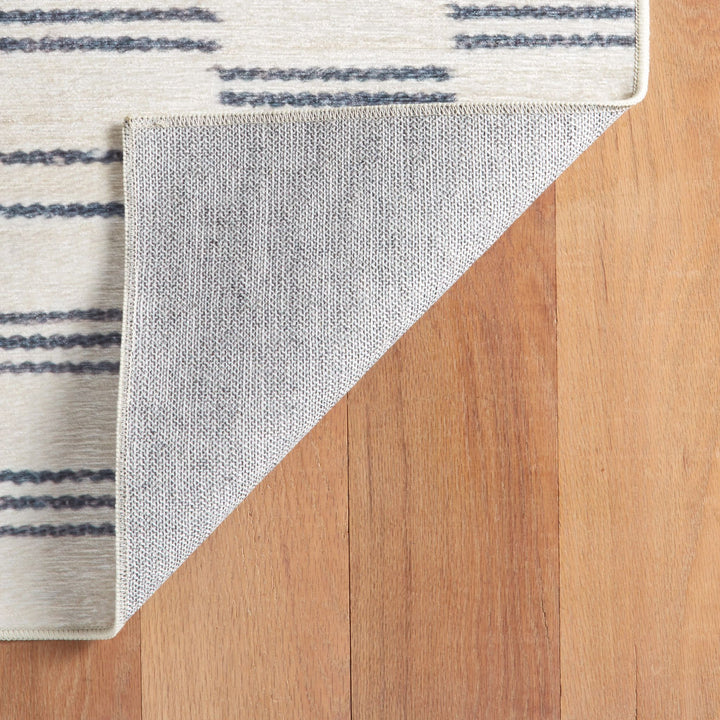 Leni Oatmeal Machine Washable Rug Rug By Annie Selke